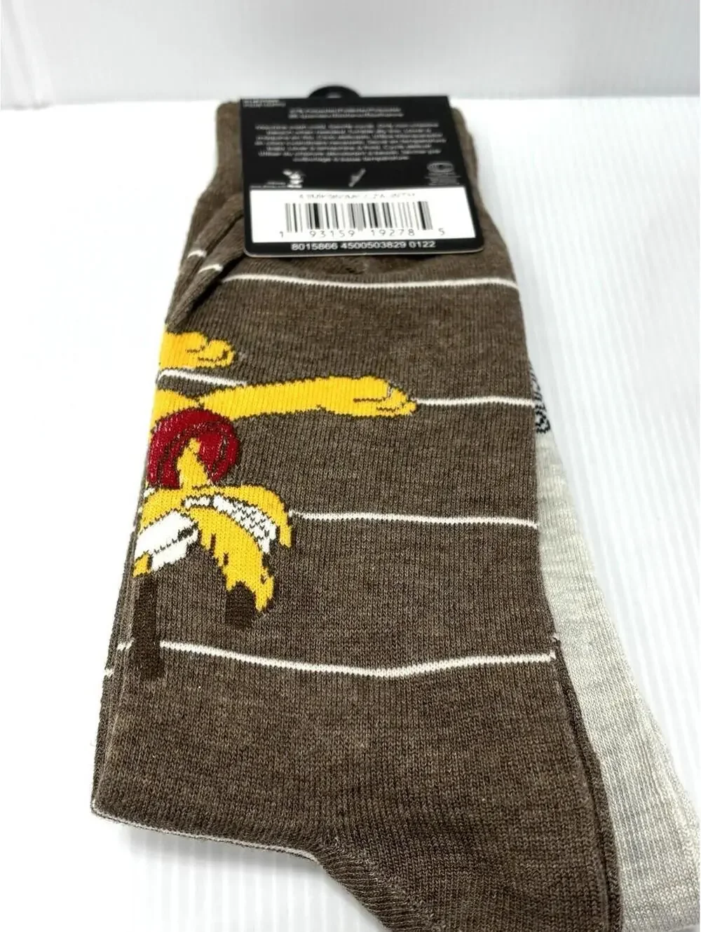 Disney Mickey Mouse Pluto Crew Socks 2-Pack Unisex Size 6-12 Cartoon Gift Socks